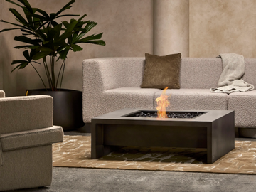 MOJITO 40 - Freestanding bioethanol or gas fireplace by EcoSmart Fire - view 2